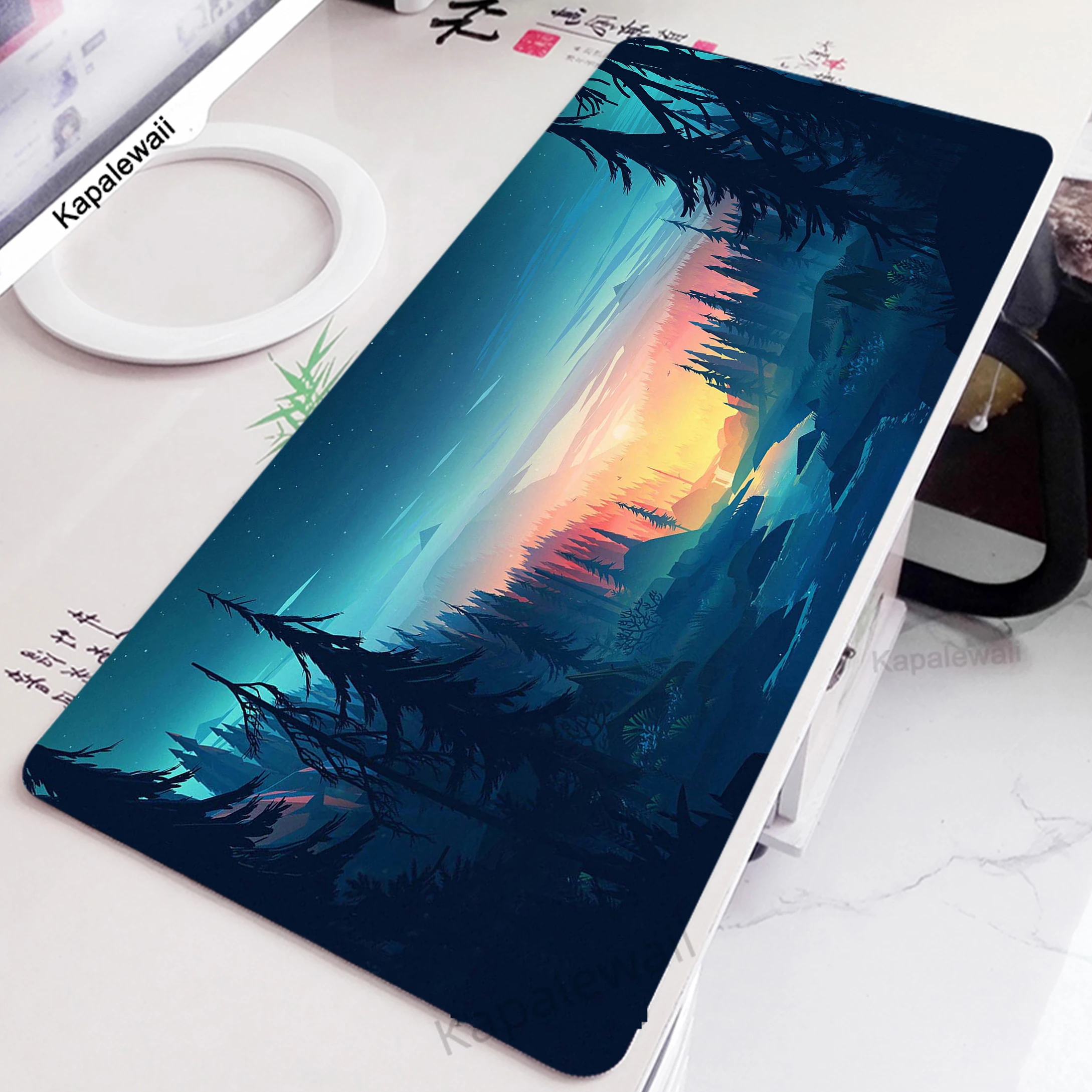 Large Gaming Mousepad Gamer Speed Keyboard Pads Laptop Carpet Firewatch Large Mouse Pad For Gamer Rug Gaming Mats 900x400mm