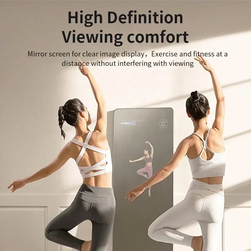 Home Smart Digital Mirror Android Touch Screen Led Lighted Mirror Interactive Fitness Mirror