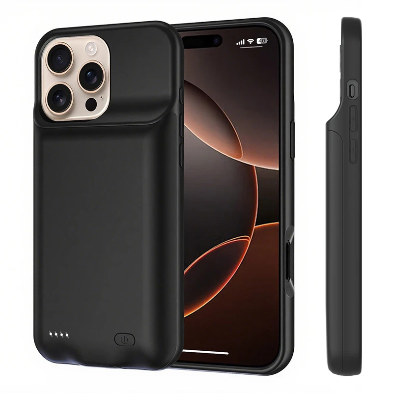 6800/7000mAh Battery Charger Case for iPhone 16 15 14 13 12 11 Pro Max 12 Mini X XS XR 6 7 8 Plus SE 2 Power Bank Charging Case