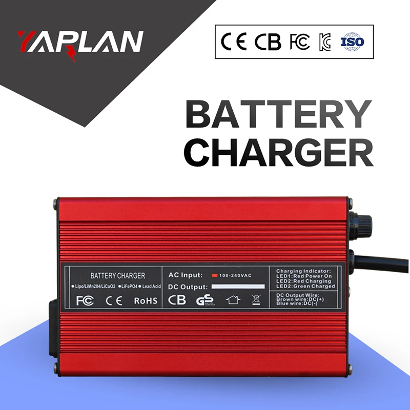 50.4V 3A Charger Li-ion Battery automatic universal battery charger for 12S 44.4V