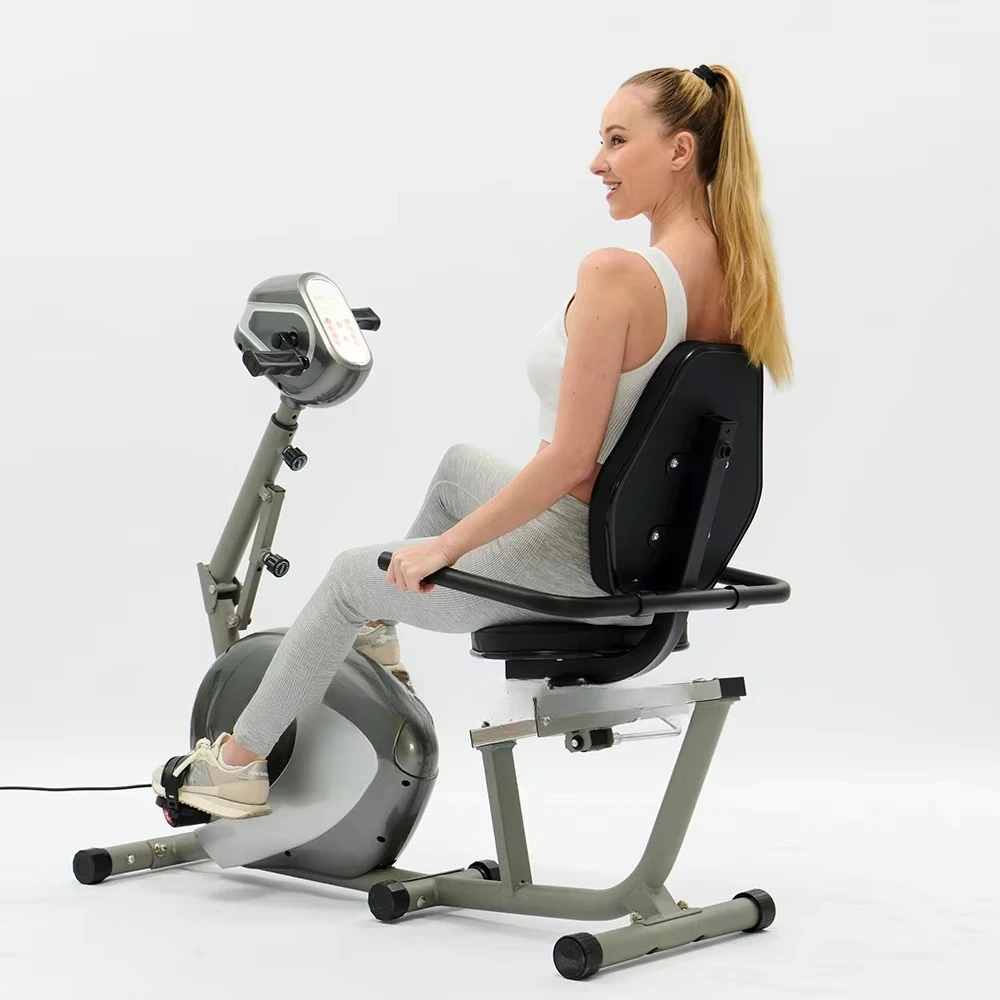 Indoor Recumbent Electric Bike for Home Fitness Ultra-Quiet Exercise Bicycle Sports Equipment for Household Use