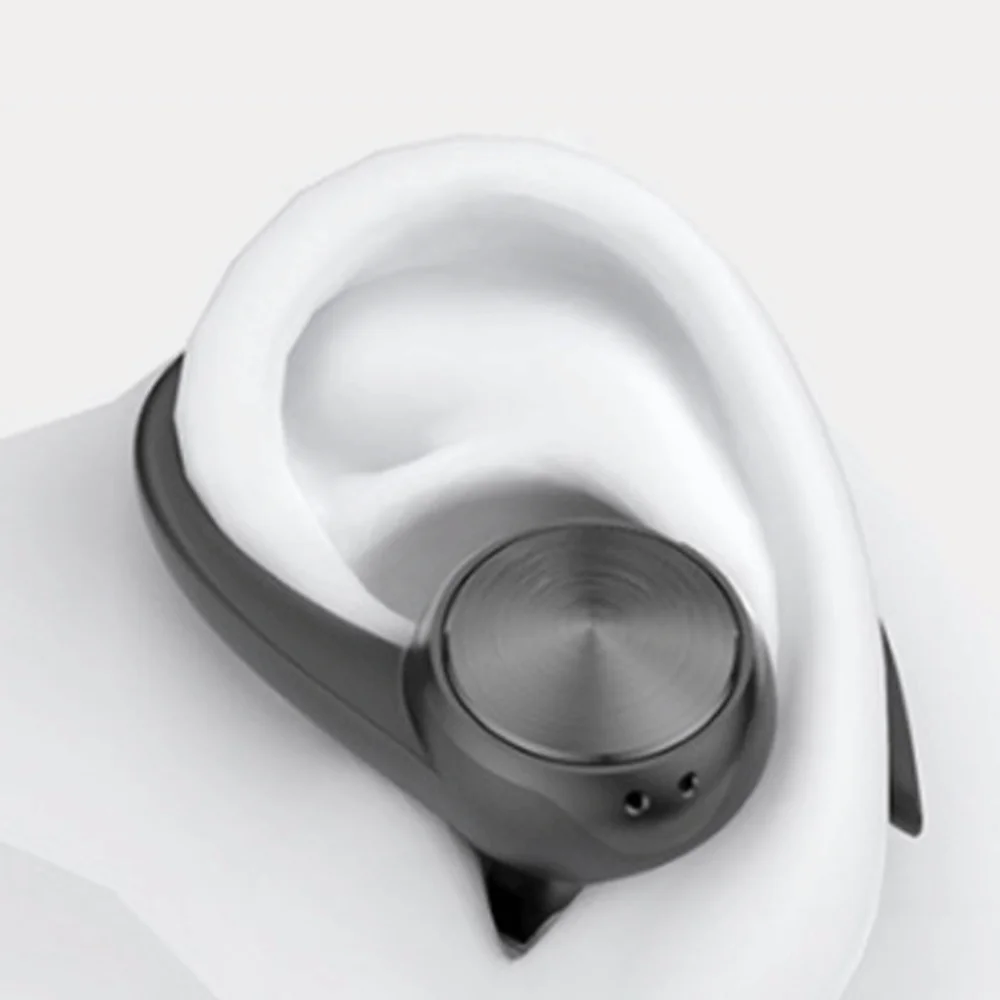 Hook-on Wireless Bluetooth Earphone Stereo Digital Display Wireless Earphones HiFi Portable Bluetooth Headset