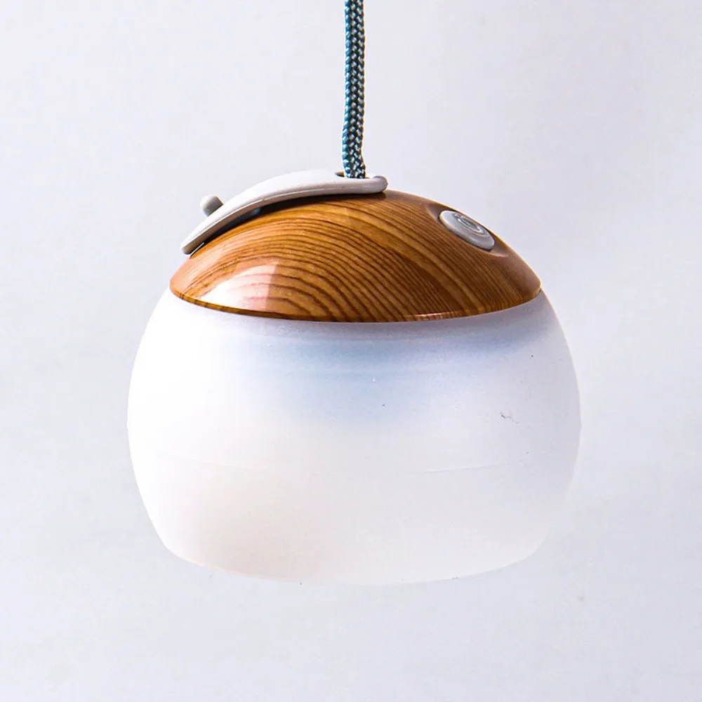 Multifunctional Camping Lantern USB Rechargeable Silicone Material USB Charging Tent Light Waterproof Warm Lighting