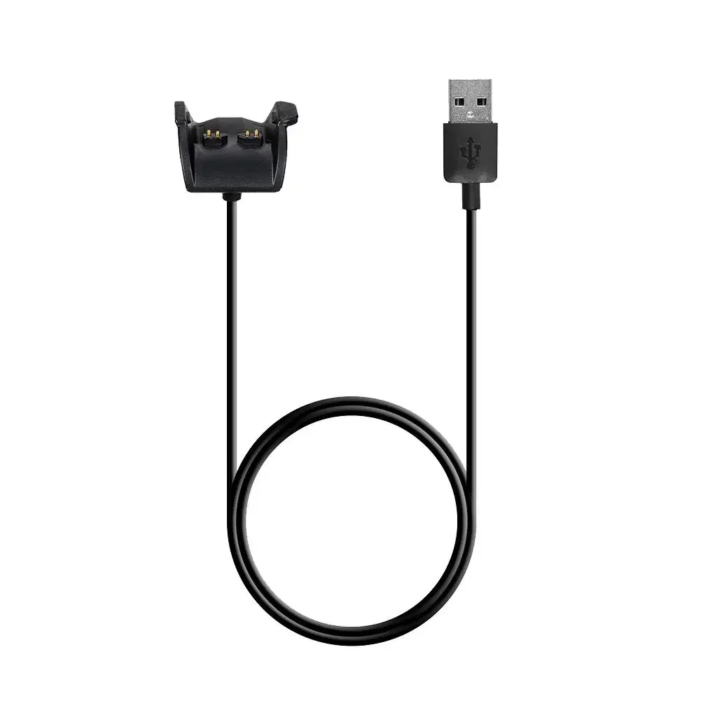 USB Fast Charging Cable Bracelet Charger Dock Base for Garmin Vivosmart HR HR+ Approach X40 Durable Smart Watch Accessories