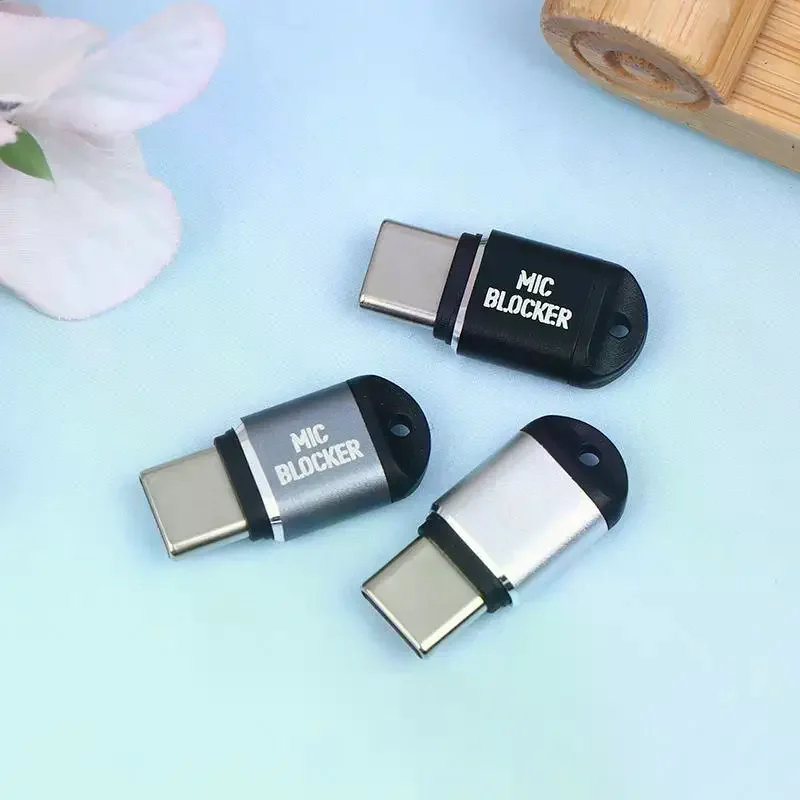Microphone Lock USB C MIC Blockers Privacy Protector Works With Any USB C Devices Laptops, Smartphones, Tablets