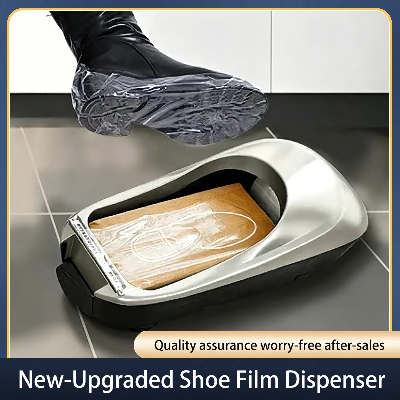 Automatic Household Smart Shoe Cover Machine 2026 New Model Foot Press Disposable Film Indoor Use With Roll Wrap And Shrink