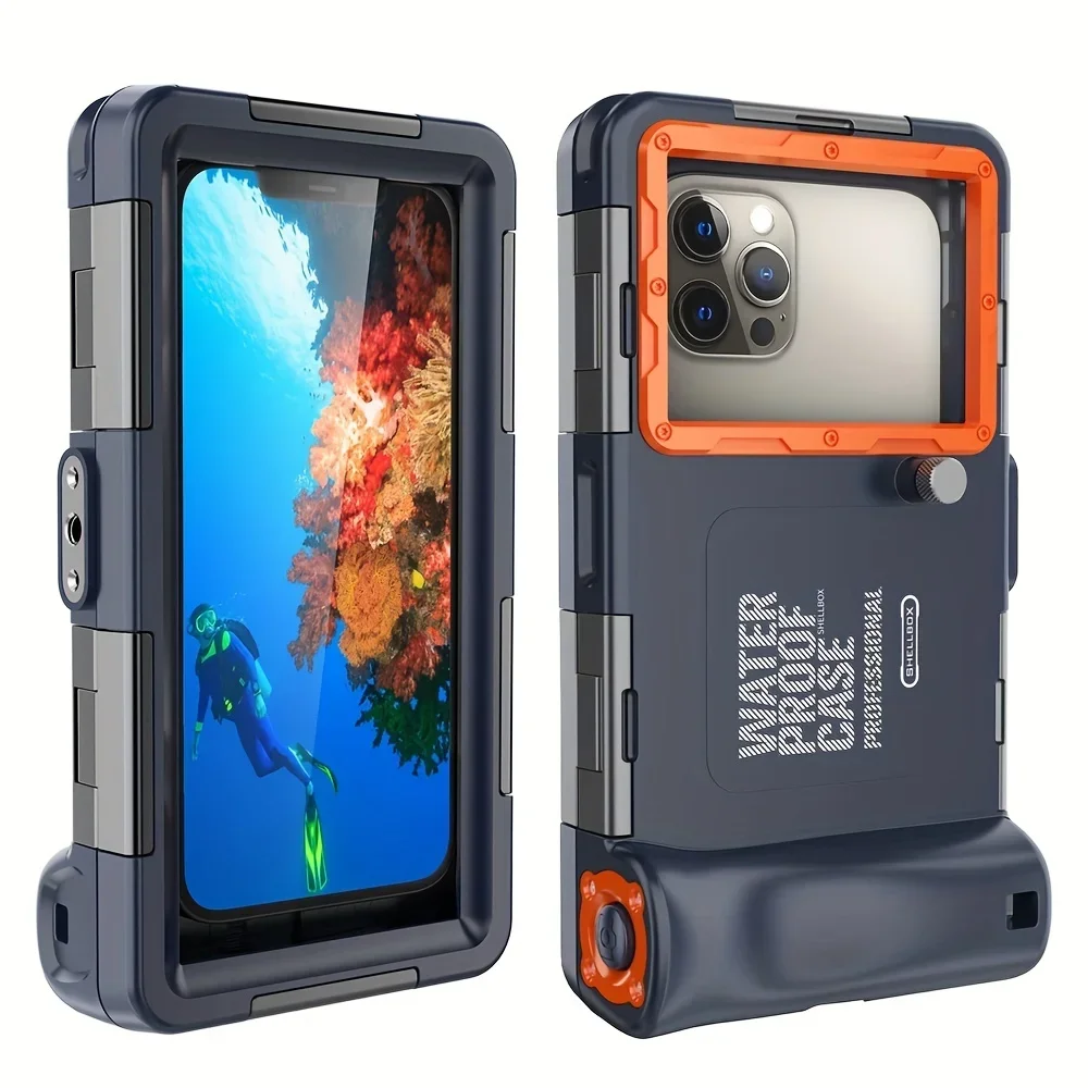 Waterproof Phone Case Holsters & 15m Diving 50ft Swimming Premium Protective Housing & Lanyard For iPhone for Samsung 6.8