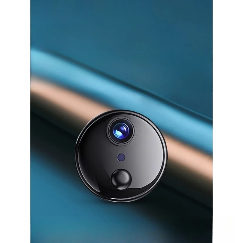 Wireless surveillance camera plug-in-free home mobile phone remote no wifi indoor high definition night vision smart cat eye