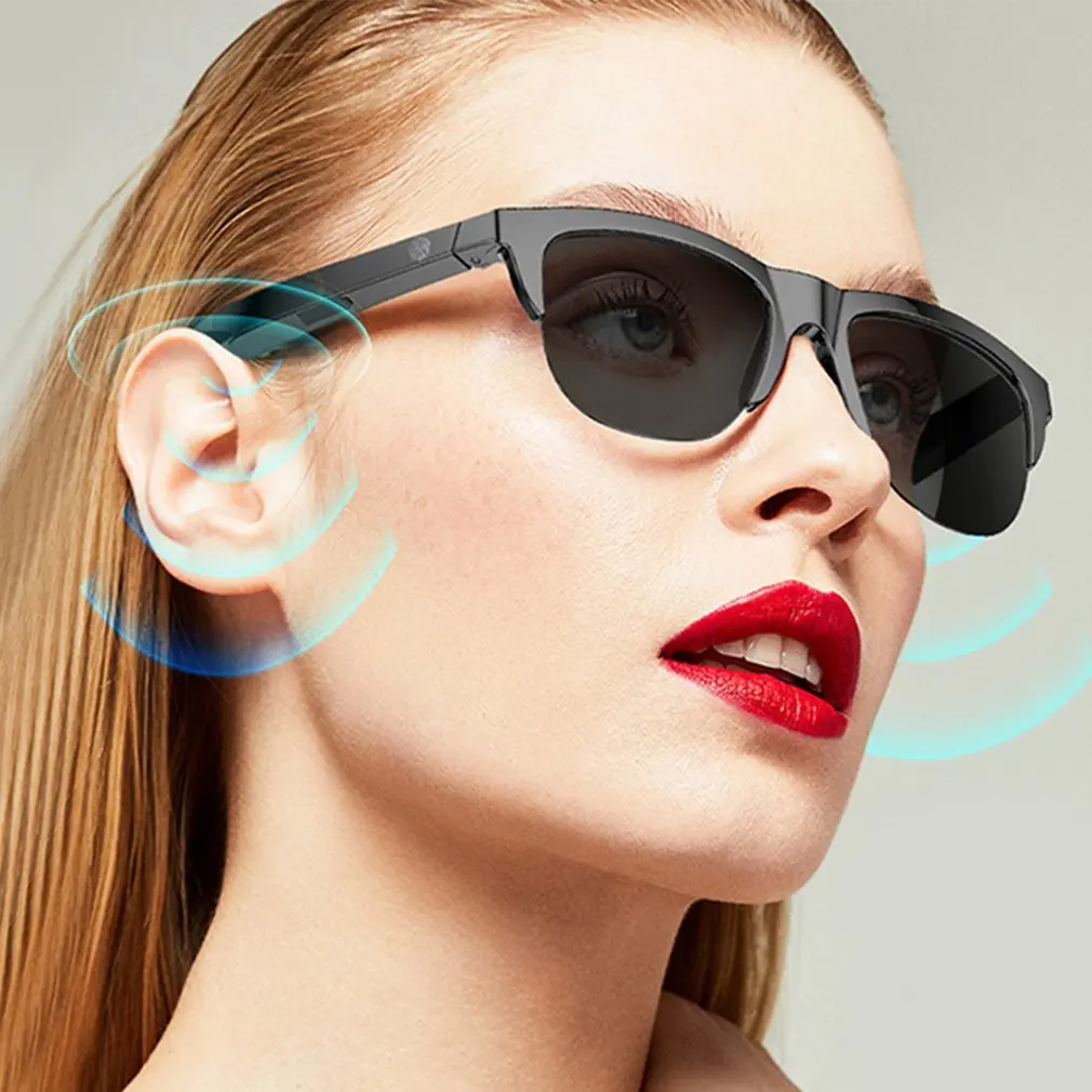 Wireless Sunglasses Earphone Smart Bluetooth Headset Outdoor Sports Handsfree Calling Music Eyeglasses Dropshipping Wholesale