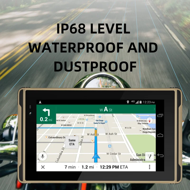 NEW New 2600nits Ruggedized IP68 Waterproof Tablet Pc X7 Android 13.0 8+128G Bt 5.0 7 Inch Industrial USB Type C Wi-Fi