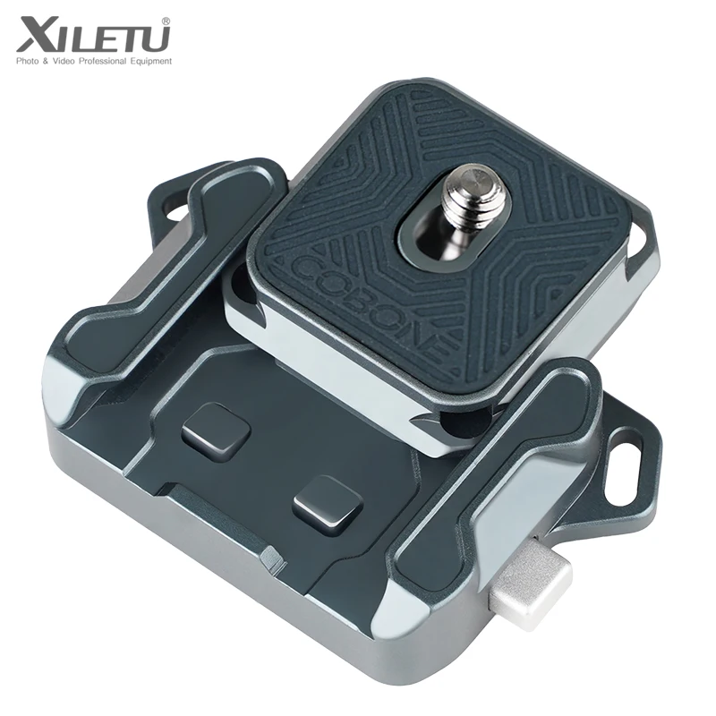 XILETU Quick Release Plate Shoulder Strap Base Camera Sling Quick Adapter for with Fujifilm Canon Sony A7M3 A7IV Accessories I