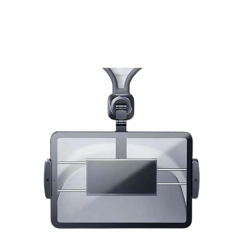 Rear Seat Tablet Holder for Car Headrest 3 Axis Adjustable Phone Mount 360° Rotation iPad Stand Foldable Travel Accessories