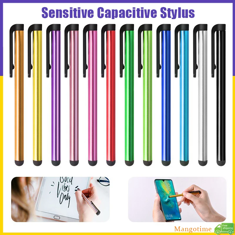 【Fast Ship】1Pc Universal Stylus Accurate Capacitive Metal Touch Pen For Smart Phone Tablet Pc Touch Screen