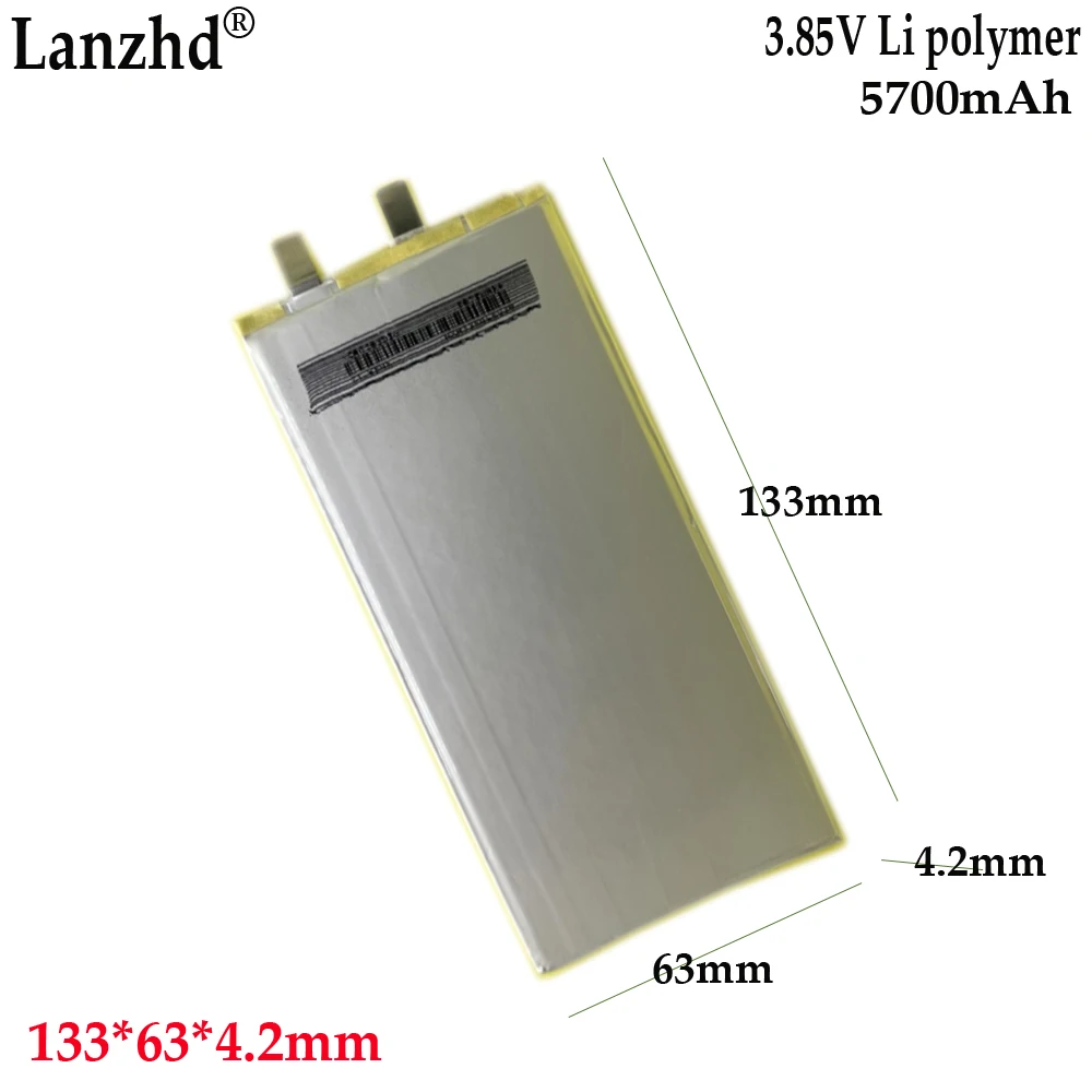 NEW 3.85V Li Polymer Lithium Battery 5700mAh For Tablet PC Fast Charge 4263133 4263D3 E-book iPad Tablet