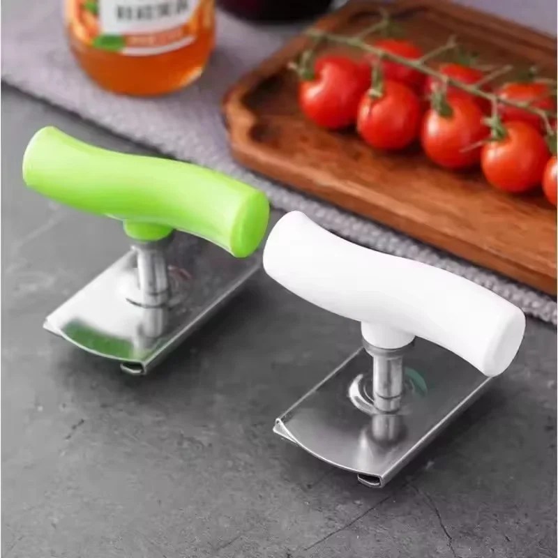 Can Opener Adjustable Stainless Steel Non-Slip Multifunction Manual Jar Bottle Bottle Lid Opener Gadget Home Gadgets Accessories