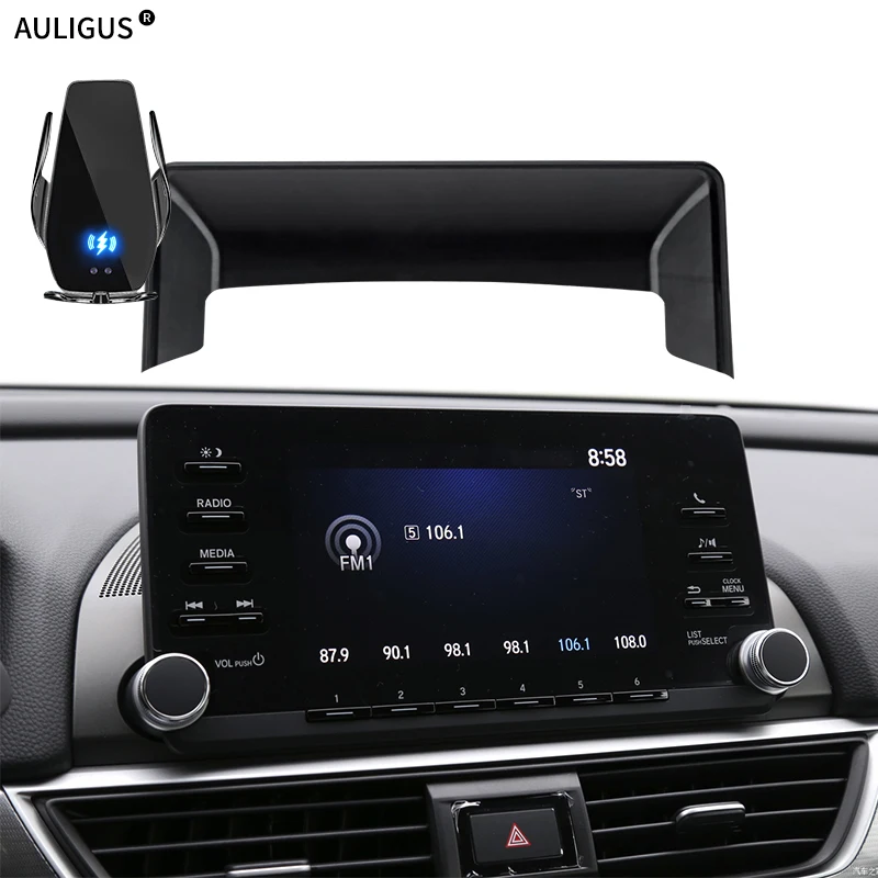 Car Mobile Phone Holder For Honda Accord Screen Mount Cell Phone Holder Stability Portable Smartphone Bracket Accessories