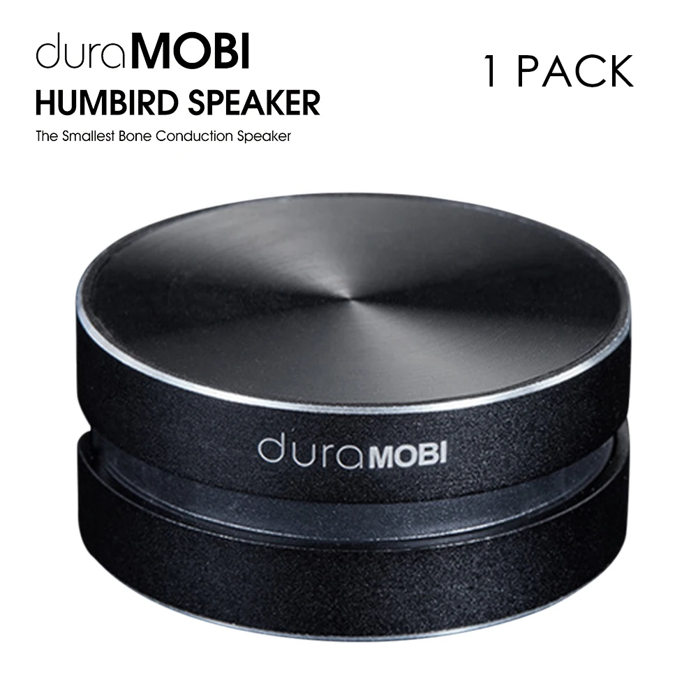 Dura Mobi Hummingbird Speaker Wireless BT 5.0 Speaker Bone Conduction Speakers Mini Portable Stereo Sound Built-in Mic Sound Box
