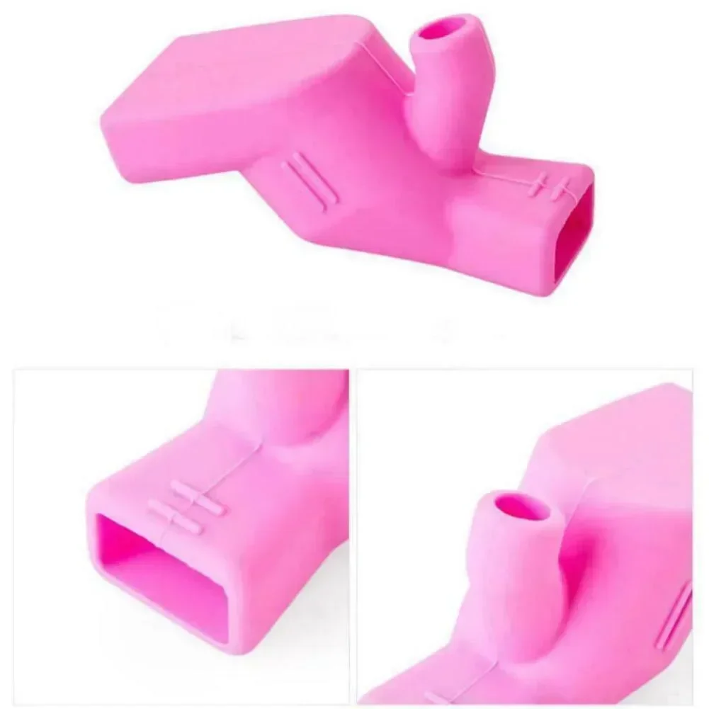 2pc Silicone Kitchen Water-saving Extension Tap Filter Nozzle Faucet Extender For Gargle Washing And Hair Washing