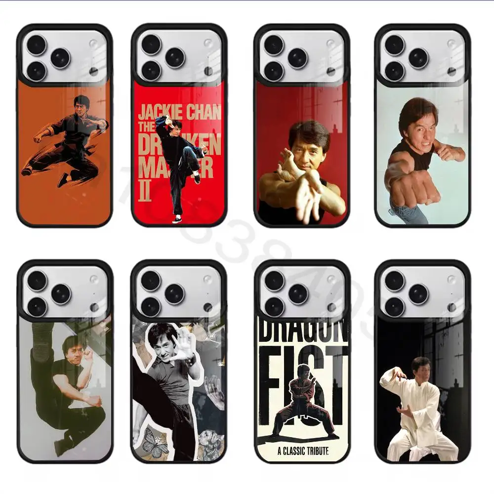 J-Jackie C-Chan    For iPhone 17,16,15,14,13,12,11,Pro,Max,Plus,Mini,SE4,E Magnetic For Magsafe Wireless Phone Case