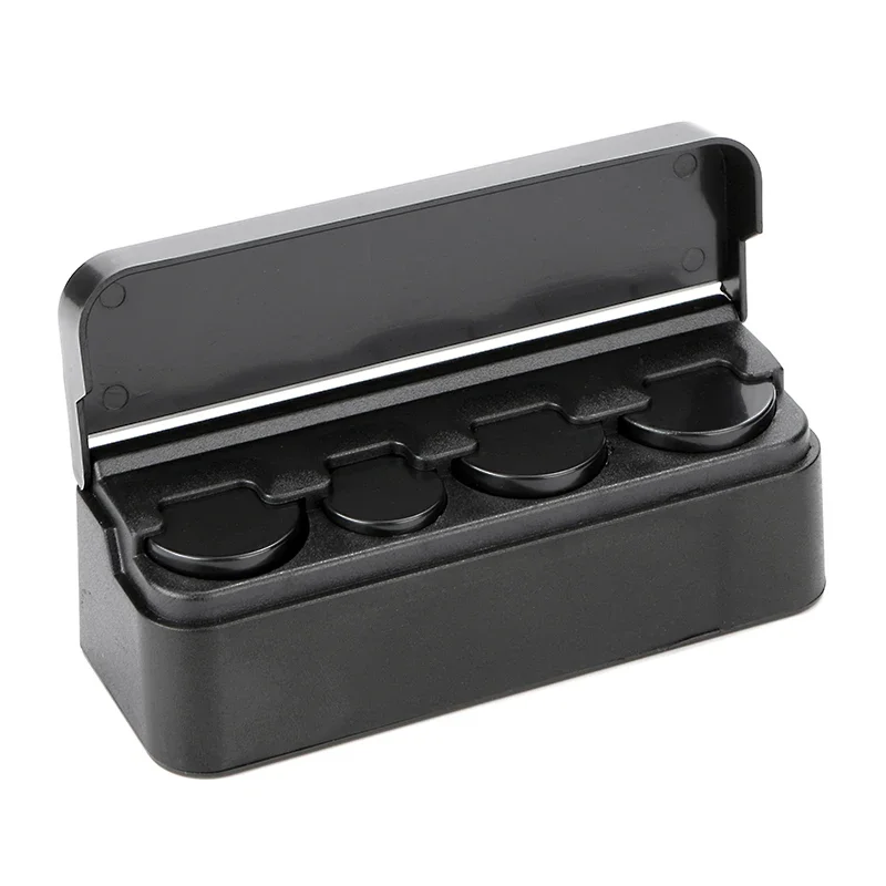Car Portable Coins Small Storage Box Change Box Creative Coins Purse Euro Dispenser Holder Case Wallet Holders Money Boxes