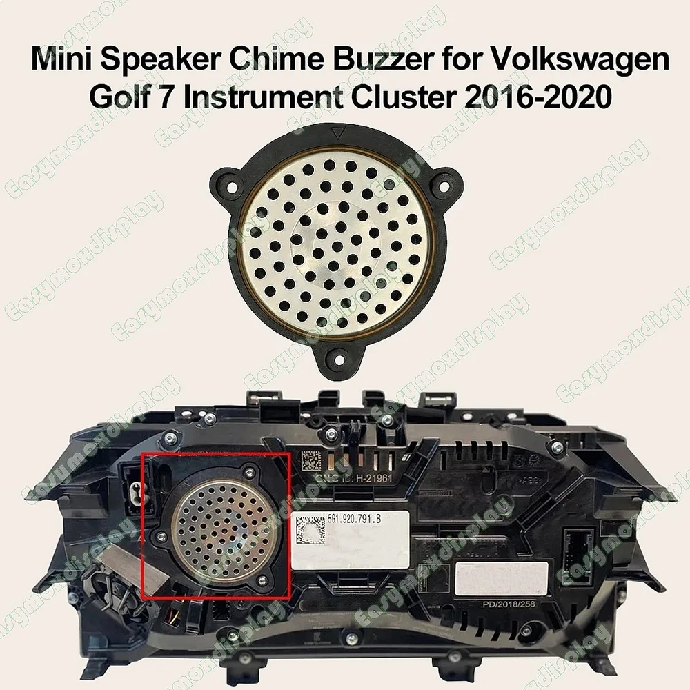 Mini Speaker Chime Buzzer A2C00061361 For VW Mercedes Instrument Cluster Warning Sound