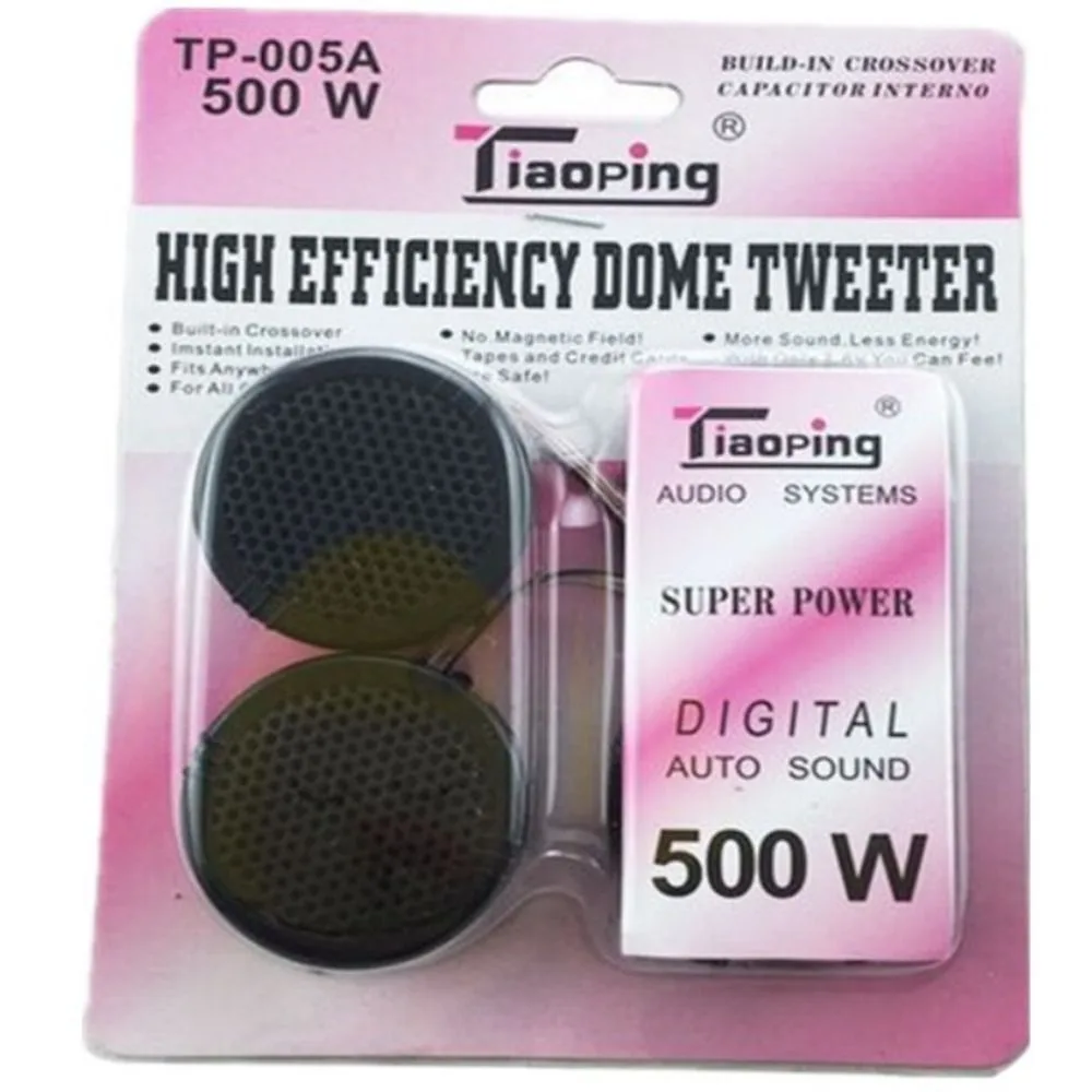 Car Audio Speaker For Car Audio Loud Audio Dome Speaker Sound Car Tweeters Treble Loudspeakers Mini Dome Tweeter