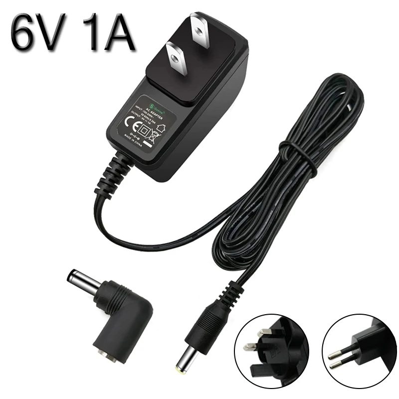 6V Power AC Adapter for Omron Healthcare Upper Arm Blood Pressure Monitor 5 7 10 Series AT&T Vtech Cordless Phone Charger DC Cor