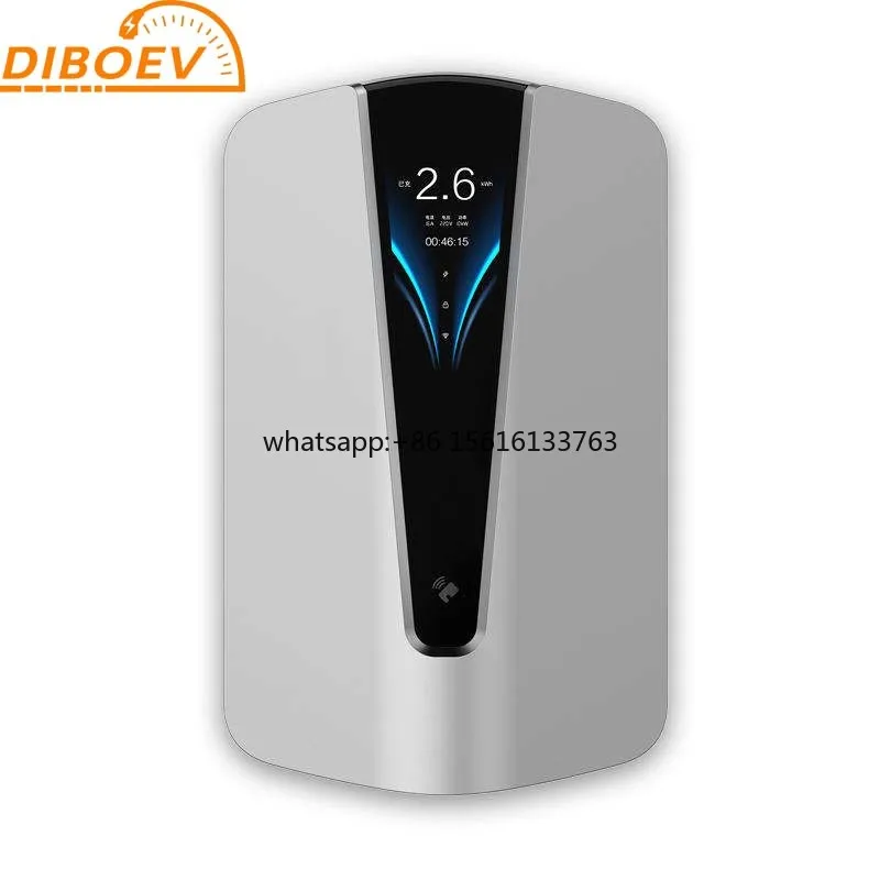 DIBOEV EV Charger Type 2 CCS 3 Phase 7kW 22kW Wallbox Fast Charging Station IP65 Waterproof CE Certified Model V3