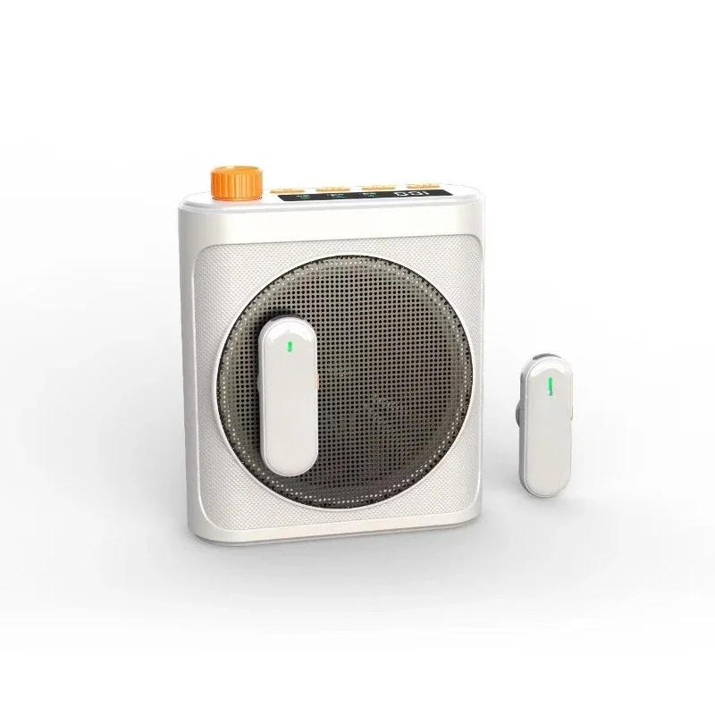 Wireless lavalier type bee loudspeaker, teacher tour guide, lecture, magnetic microphone, loud speaker, start school