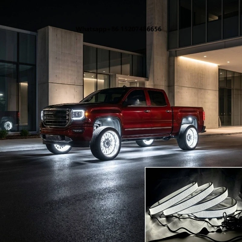 5-Row LED Wheel Rings Kit 15
