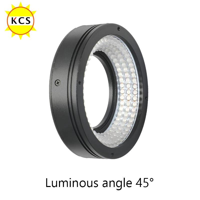 KCS Machine Vision 45 Degree Ring Light Source LED Ring Light LED Ring Light Luminous Angle 45 DC 24V