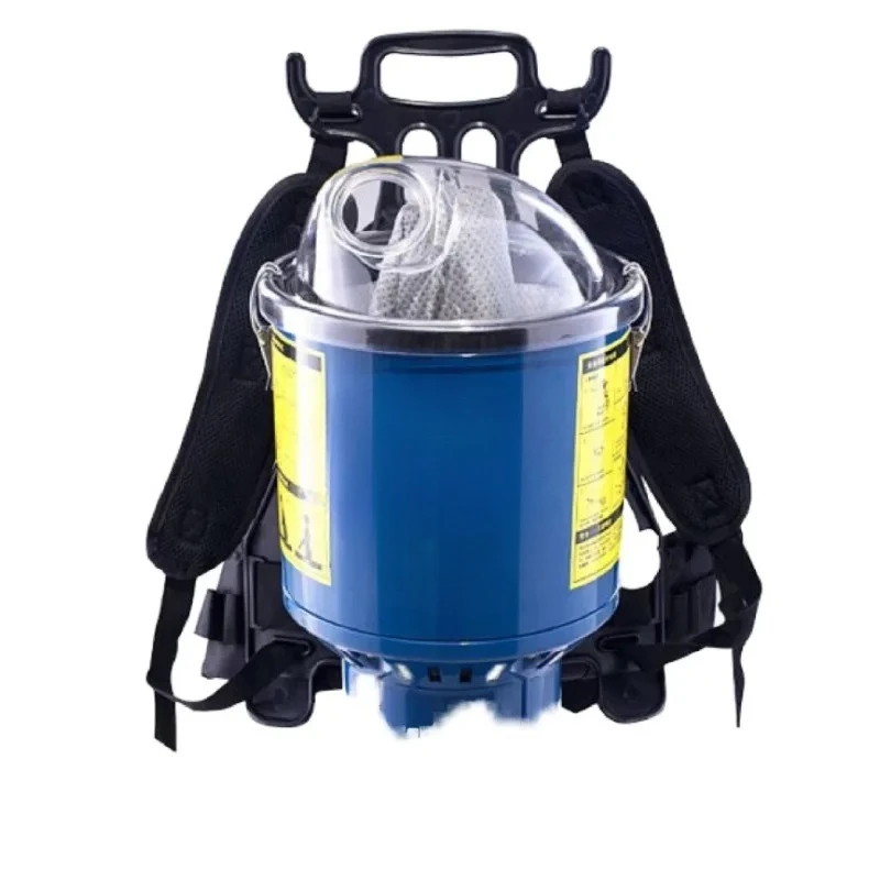 Mini BXC3A 4L Electric Handheld Vacuum Cleaner Blue Backpack Upright Dry Functions for Car Industrial Business Hotel US Plug