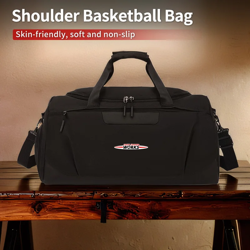 Car Styling Gym Bag Large Capacity Sports Tote Travel Shoulder Backpack For MINI WORKS Cooper F55 F56 R60 R59 R58 R57 R56 R55 R5
