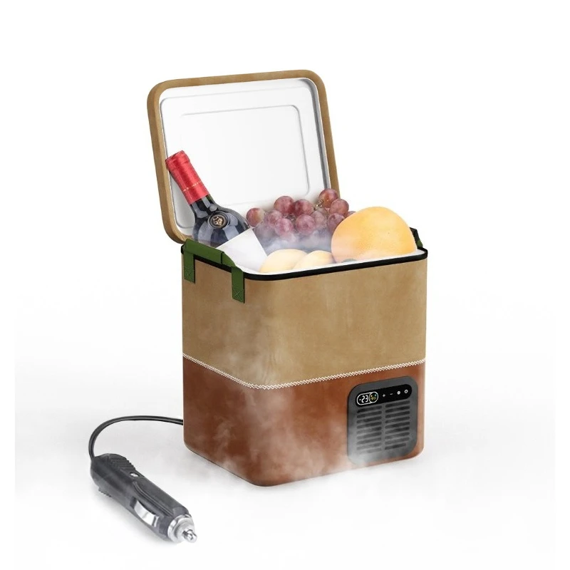 Power supply car cooler backpack-style mini refrigerator