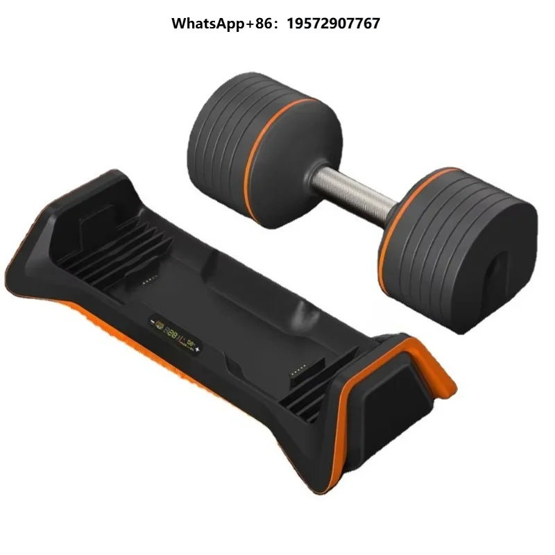 Weight Lifting  Dumbbell Smart Adjustable Electric Rechargeable Eco Friendly Fitness Equipment Smart Dumbbell