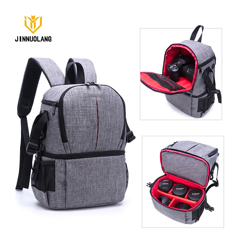 Waterproof Camera Bag - DSLR Lens - Outdoor Photography Backpack - Suitable for Both Men and Women - Double-Shoulder Backpack