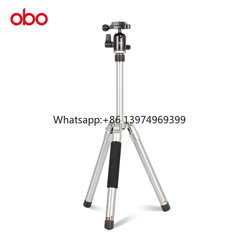 Professional Lightweight Aluminum Alloy Camera Tripod Stand Holder Waterproof Shockproof Design 1510mm Max Height for Mobile