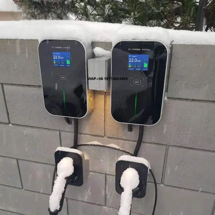Mode 3 22KW 3 Phase EV Charger Level 2 Electric Car Charging Station