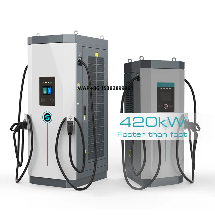 Grasen Level 3 HPC Ultra-fast Electric Car TUV Ev Dc Fast Charging Station 420kW EV Charger DC
