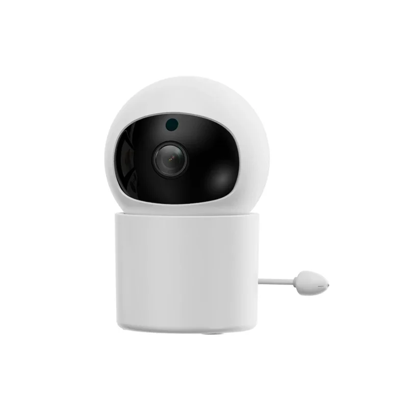 Tuya 2MP HD Smart Baby Monitor with Infrared Night Vision, Temperature Sound Detection, Remote App Control, Home Security Camera