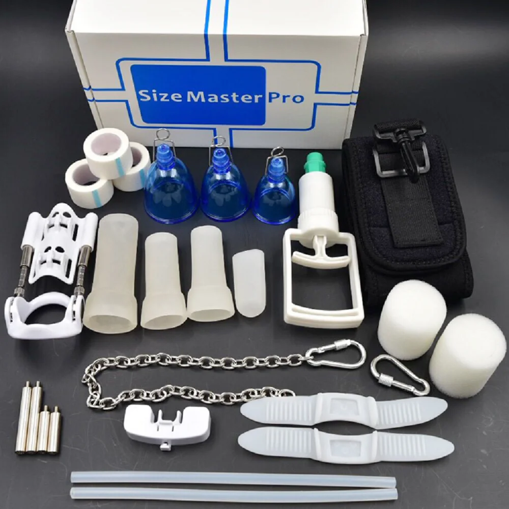 Best Penis Extender Enlarger Vacuum Pump Size Master Male Penile Extender Trainer Adults Sex Products for Man