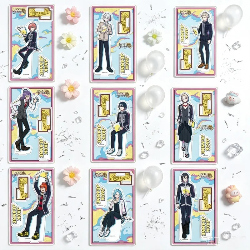 JACK JEANNE Acrylic standing sign board keychain Kiyoharu Sugachi Accessories Desktop Ornaments Anime 15cm Desk Decor Wholesale