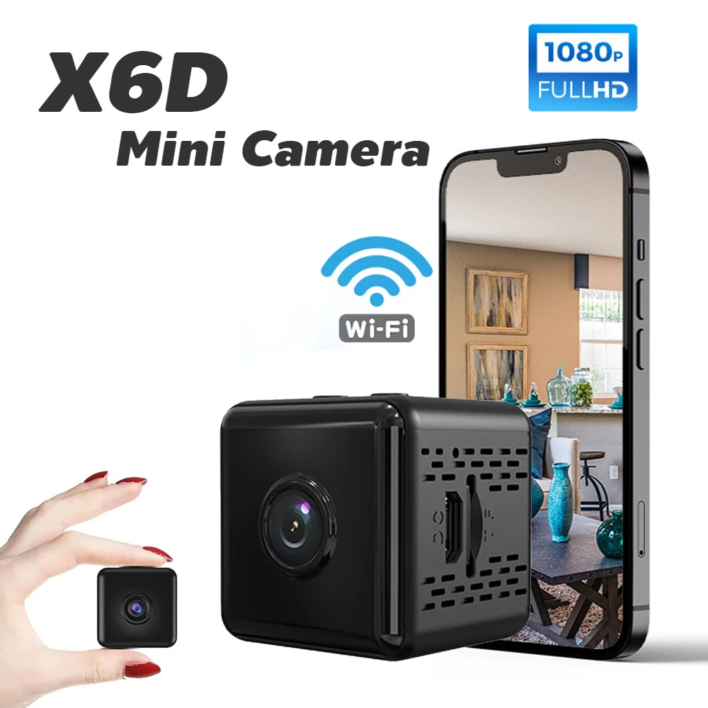 Mini Camera 1080p Home Small Wireless Wifi Cameras Outdoor Upgraded Motion Detection Security Alerts Night Vision Camera