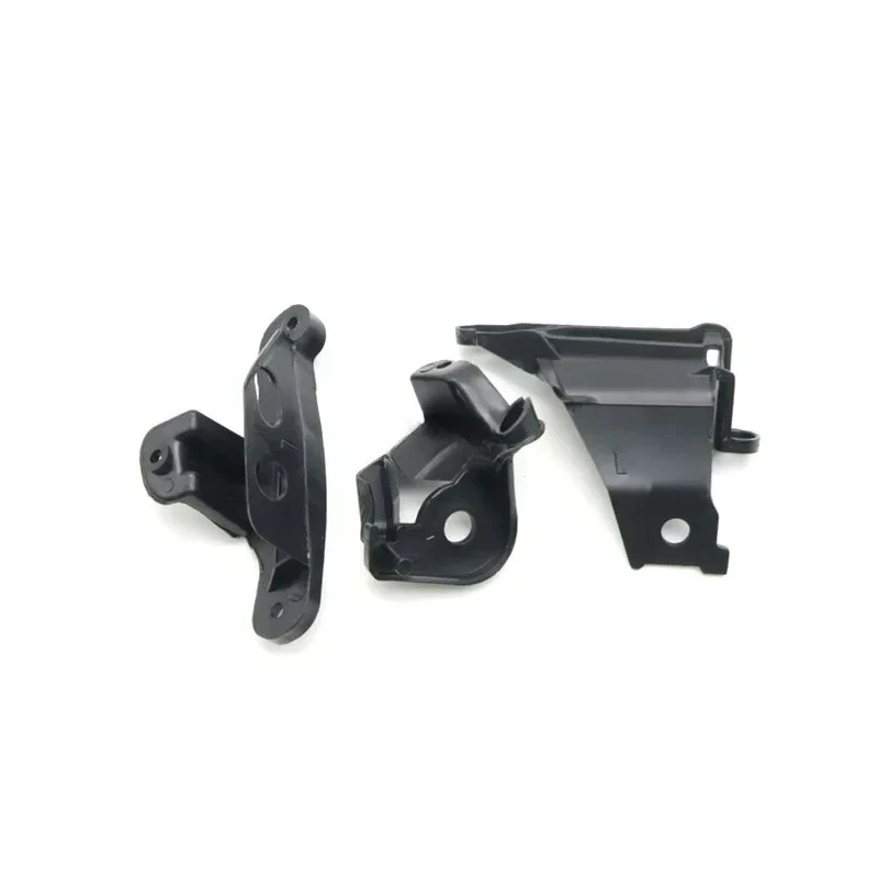 Car Headlight Repair Kit Bracket Protective Ring Plastic Repair Black High Quality Auto Part For Peugeot 308 408 6212 E3 6212 E4