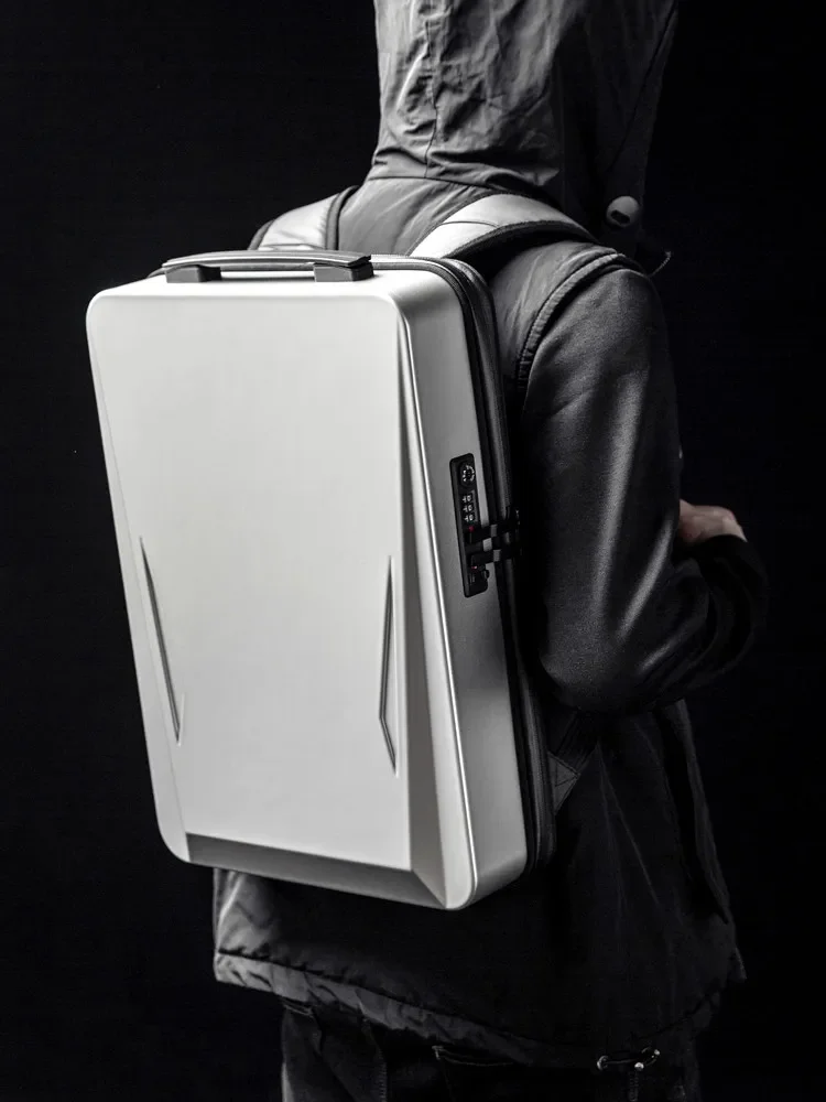Hard shell 17.3-inch gaming computer bag men's backpack 15.6-inch keyboard