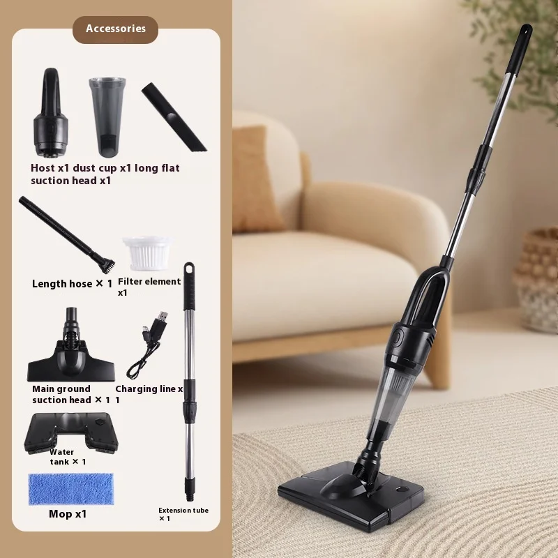 BSJ002 Handheld Vacuum Cleaner Portable Brushless Motor Lightweight HEPA Filter EU Compatible Dry Household RV Use Bagless USB