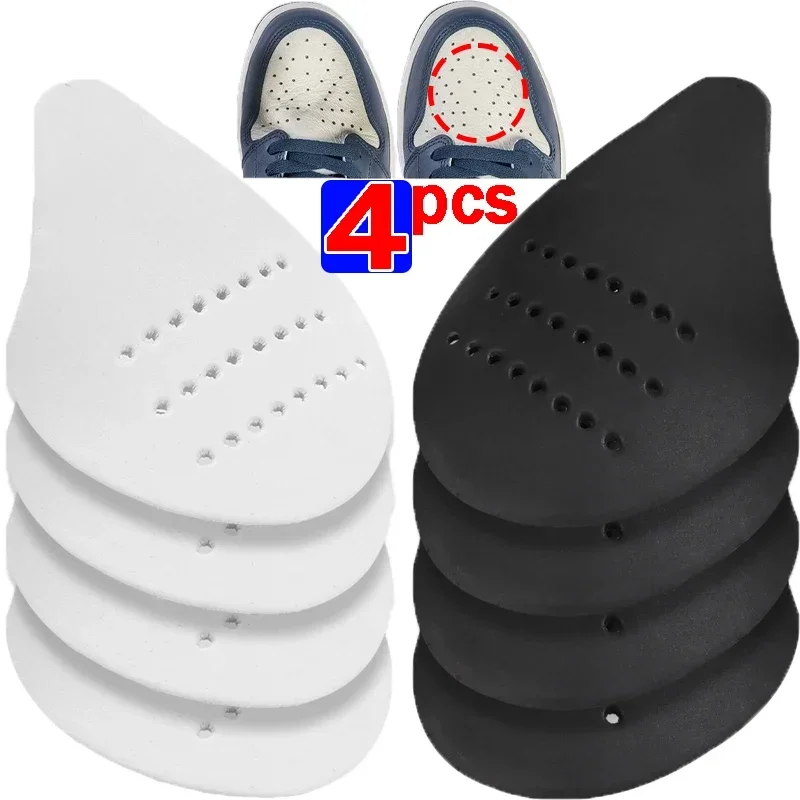 4/2Pcs Shoes Anti Crease Protectors for Shoes Women Men Anti-fold Shoe Case Bending Crack Shoes Head Stretcher Head Shield