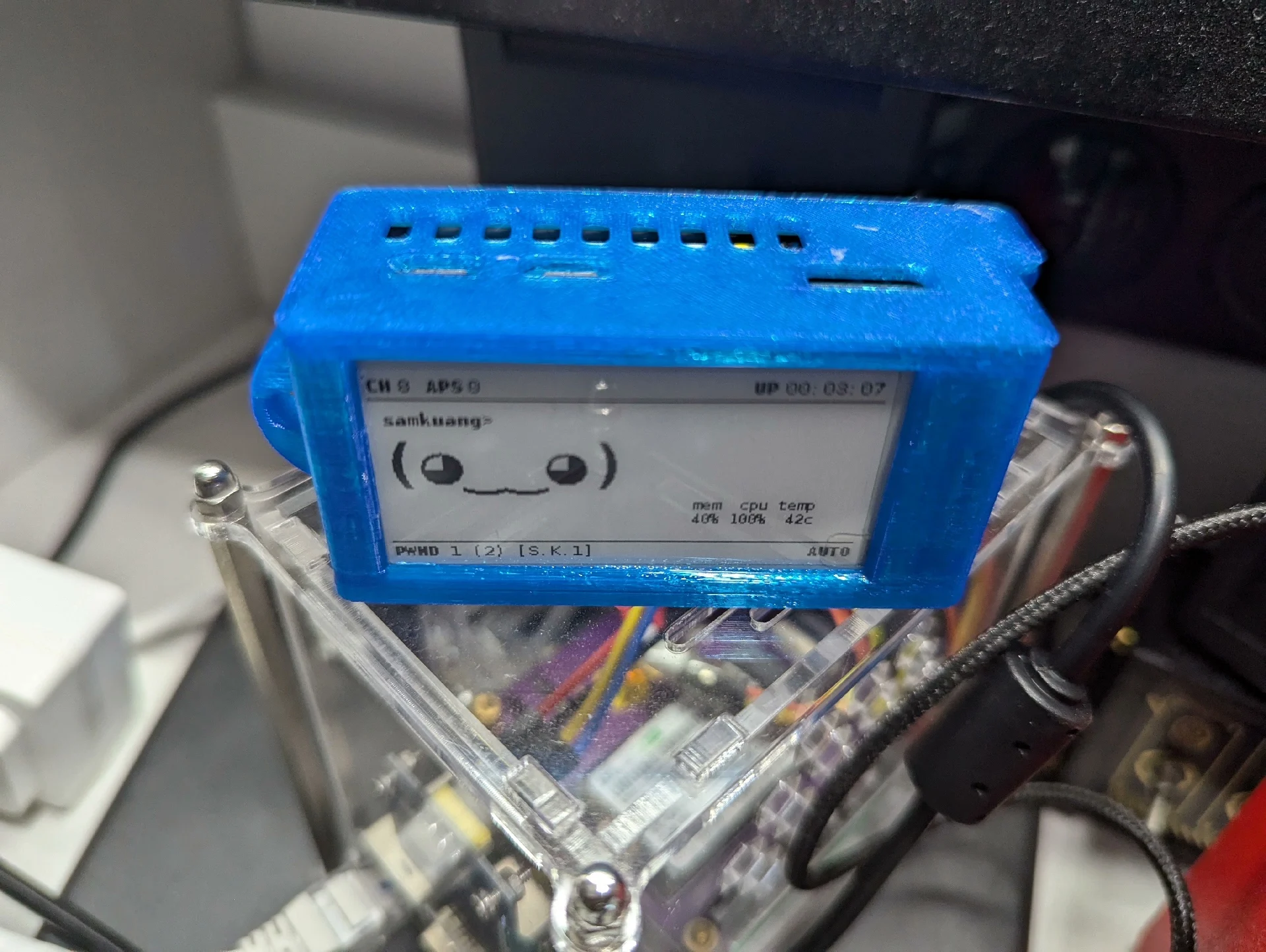 Pwnagotchi Digital WiFi Pet Game Accessory Refurbishment Case
