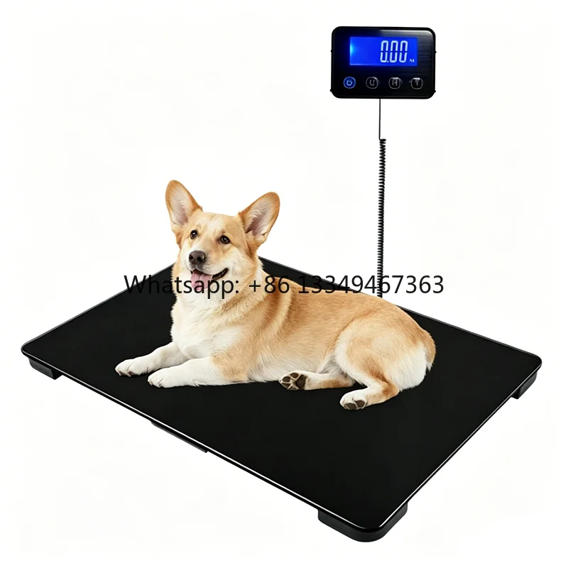 Precision Veterinary Digital Scale Slim Non-slip USB Charging Pet Weight Scale for Cat & Dog Vet Clinics and Home Use