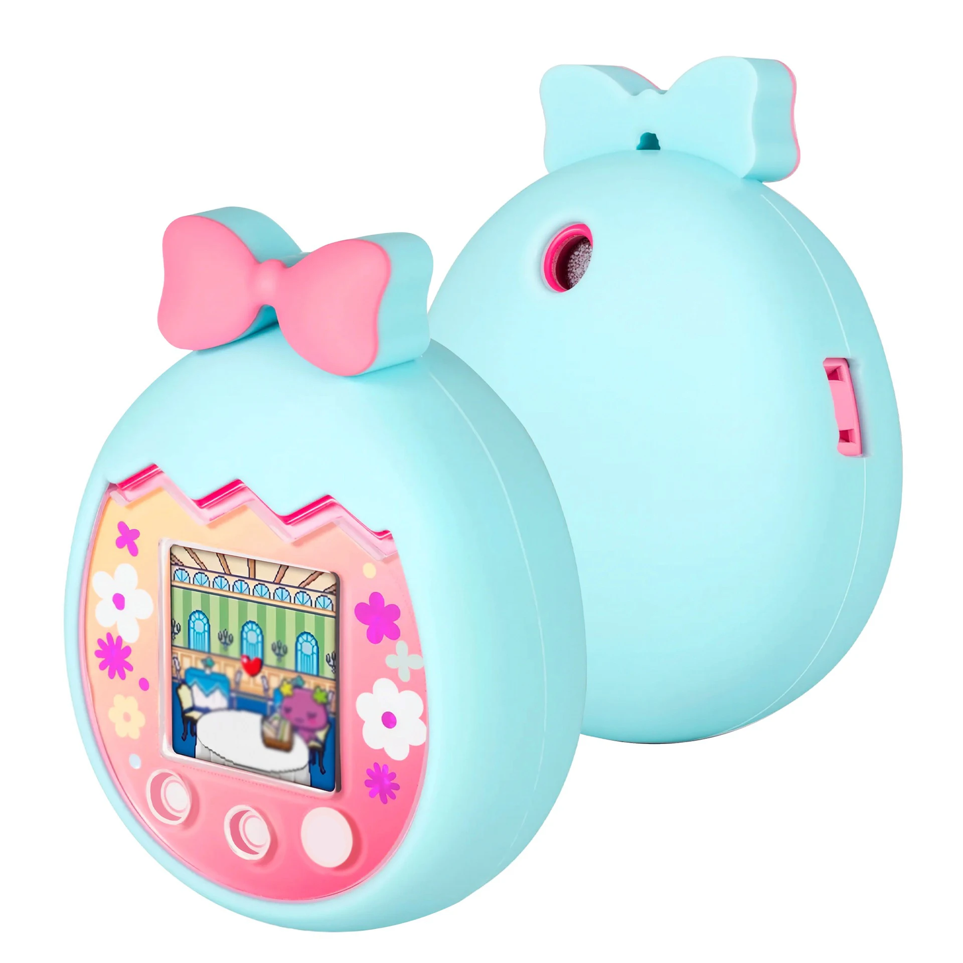 Silicone Protective Case for Tamagotchi Pix Virtual Pet Machine, Soft Sleeve Cover Anti-Fall Anti-Scratch Pet Game Console Case
